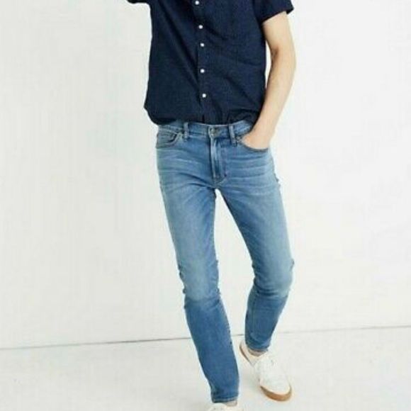 madewell men's skinny jeans
